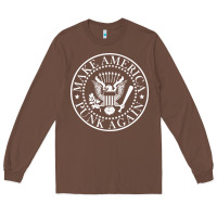 Chestnut funny make america punk again vintage rock seal Long Sleeve Tee - artisFamous