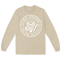 Mushroom funny make america punk again vintage rock seal Long Sleeve Tee - artisFamous