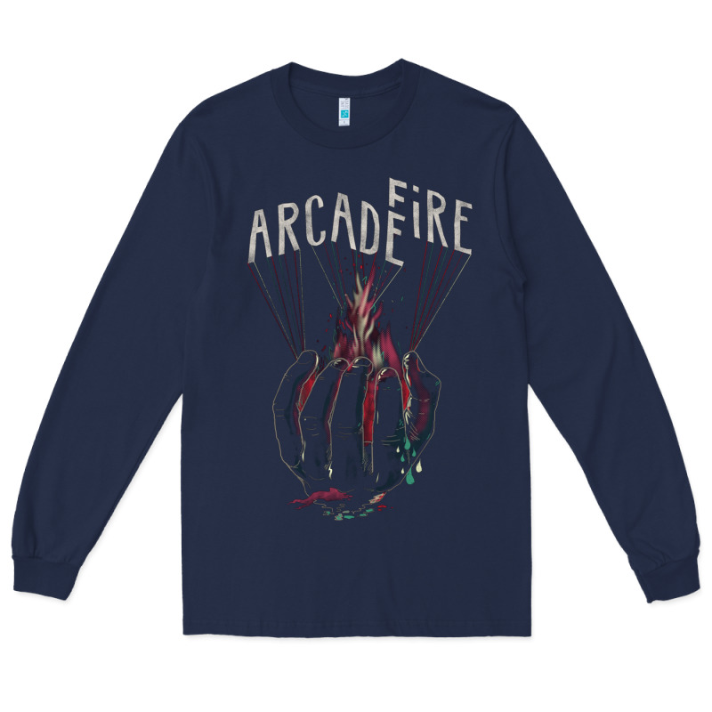 Arcade Fire Hand Long Sleeve Tee by artisFamous | Teevron