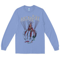 Colony Blue arcade fire hand Long Sleeve Tee - artisFamous