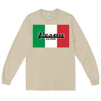 Mushroom vespa motorcycle Long Sleeve Tee - artisFamous