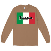 Toasted Coconut vespa motorcycle Long Sleeve Tee - artisFamous