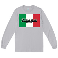Moon Dust vespa motorcycle Long Sleeve Tee - artisFamous