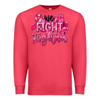 Cardinal we fight together breast cancer Premium Sweatshirt - RanaPortraitStore