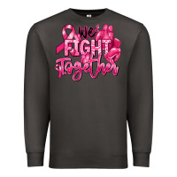 Smoke we fight together breast cancer Premium Sweatshirt - RanaPortraitStore