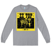 Heather Grey zz top  goin  50 Long Sleeve Tee - artisFamous