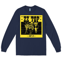 Navy zz top  goin  50 Long Sleeve Tee - artisFamous