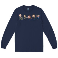 Navy Dream Theater Long Sleeve Tee - artisFamous