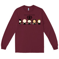 Burgundy Dream Theater Long Sleeve Tee - artisFamous