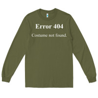 Army Green 404 costume not found in white version Long Sleeve Tee - artisFamous