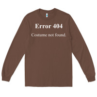 Chestnut 404 costume not found in white version Long Sleeve Tee - artisFamous