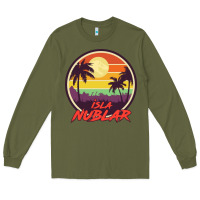 Army Green isla nublar holiday Long Sleeve Tee - artisFamous