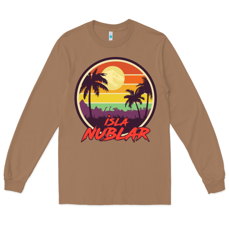 Isla Nublar Holiday Long Sleeve Tee by artisFamous | Teevron