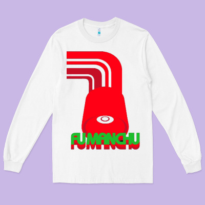 Fu Manchu Long Sleeve Tee Designed By Artisfamous