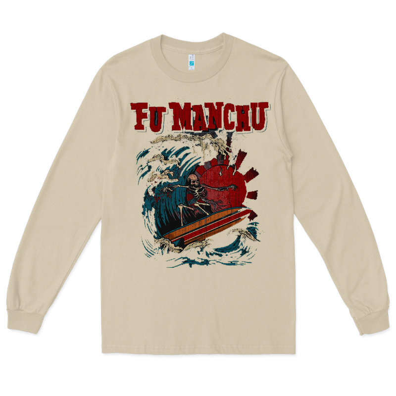 Fu Manchu Long Sleeve Tee by artisFamous | Teevron