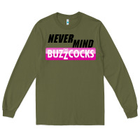 Army Green Never Mind the Buzzcocks Long Sleeve Tee - artisFamous