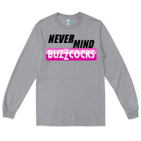 Heather Grey Never Mind the Buzzcocks Long Sleeve Tee - artisFamous