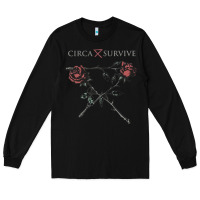 Black Circa Survive Long Sleeve Tee - artisFamous