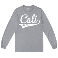 Heather Grey camo cali Long Sleeve Tee - artisFamous