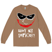 Toasted Coconut why so serious Long Sleeve Tee - artisFamous