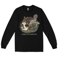 Black Circa Survive Long Sleeve Tee - artisFamous