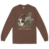 Chestnut Circa Survive Long Sleeve Tee - artisFamous
