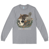 Heather Grey Circa Survive Long Sleeve Tee - artisFamous