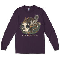 Plum Circa Survive Long Sleeve Tee - artisFamous