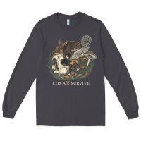 Smoke Circa Survive Long Sleeve Tee - artisFamous