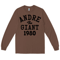 Chestnut andre the giant 1980 Long Sleeve Tee - artisFamous