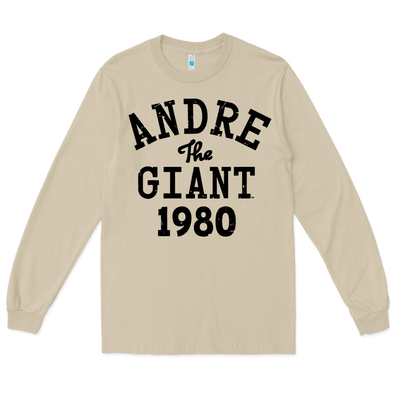 Andre The Giant 1980 Long Sleeve Tee by artisFamous | Teevron
