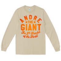Mushroom andre the giant 8th wonder of the world Long Sleeve Tee - artisFamous