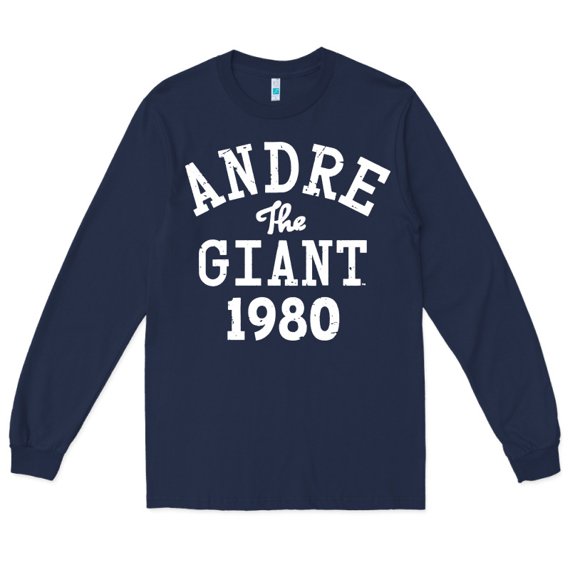 Andre The Giant 1980 Long Sleeve Tee by artisFamous | Teevron