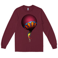 Burgundy Circa Survive Long Sleeve Tee - artisFamous