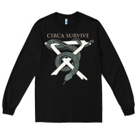 Black Circa Survive Long Sleeve Tee - artisFamous