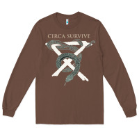 Chestnut Circa Survive Long Sleeve Tee - artisFamous