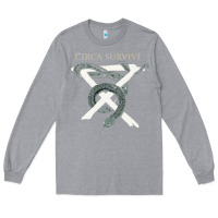 Heather Grey Circa Survive Long Sleeve Tee - artisFamous