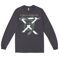 Smoke Circa Survive Long Sleeve Tee - artisFamous