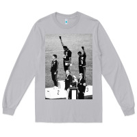 Moon Dust black power black fist 1968 olympics Long Sleeve Tee - artisFamous