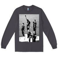 Smoke black power black fist 1968 olympics Long Sleeve Tee - artisFamous