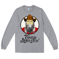 Heather Grey chris stapleton Long Sleeve Tee - artisFamous
