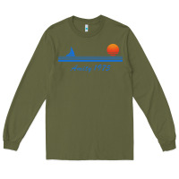 Army Green amity island 1975 Long Sleeve Tee - artisFamous