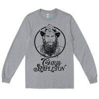 Heather Grey chris stapleton Long Sleeve Tee - artisFamous