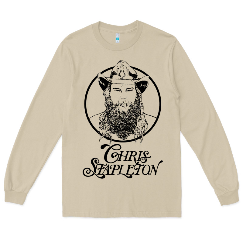 Chris Stapleton Long Sleeve Tee by artisFamous | Teevron
