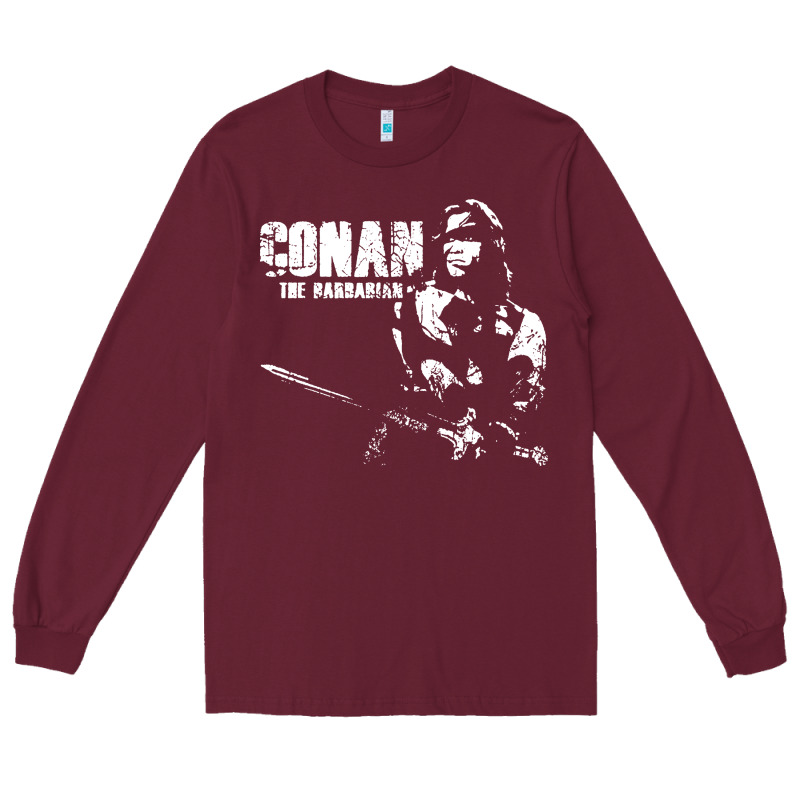 Conan The Barbarian Vintage Long Sleeve Tee by artisFamous | Teevron