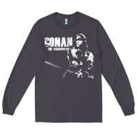 Smoke conan the barbarian vintage Long Sleeve Tee - artisFamous