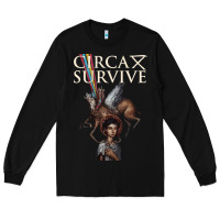 Black Circa Survive Long Sleeve Tee - artisFamous