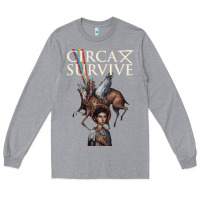 Heather Grey Circa Survive Long Sleeve Tee - artisFamous