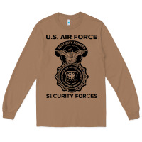 Toasted Coconut air force security forces Long Sleeve Tee - artisFamous
