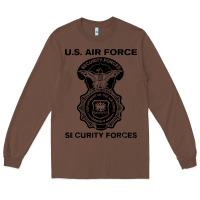 Chestnut air force security forces Long Sleeve Tee - artisFamous